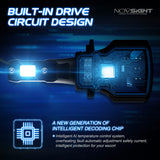 Novsight N39 LED headlight bulbs 72W 10000LM