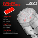 NOVSIGHT 7440 led car light Flashing bulbs turn signal interior clearance strobe led lights brake light