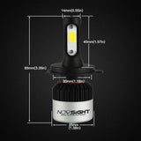 NOVSIGHT NIGHTEYE S2 series LED headlight bulbs