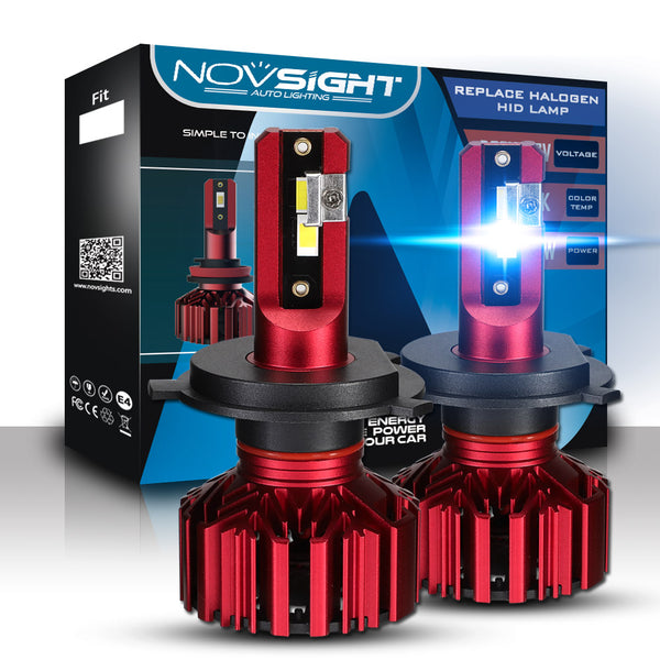 NOVSIGHT N11 series H1/H3/H4/H7/H11/9005/9006 LED headlight bulbs